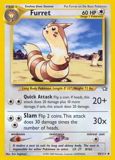 N1: Furret (Unlimited)