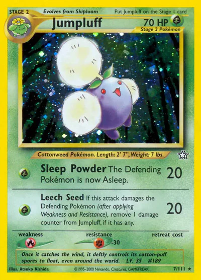 N1: Jumpluff (Unlimited Holofoil)