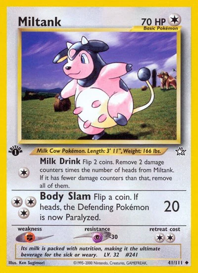 N1: Miltank (1st Edition)