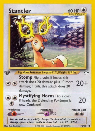 N1: Stantler (1st Edition)