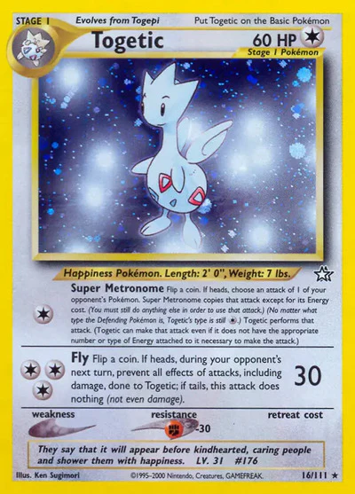 N1: Togetic (Unlimited Holofoil)