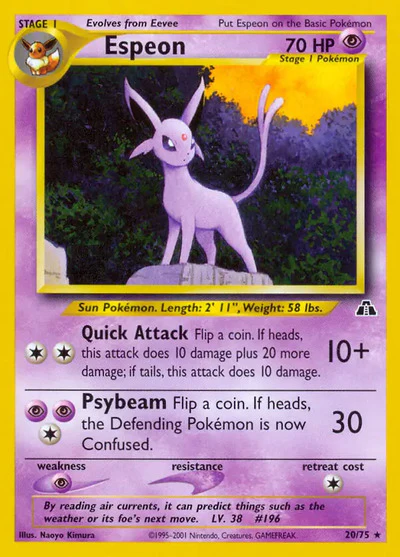 N2: Espeon (20) (Unlimited)