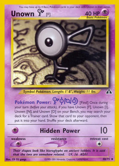 N2: Unown [F] (Unlimited)