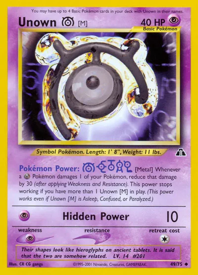 N2: Unown [M] (Unlimited)