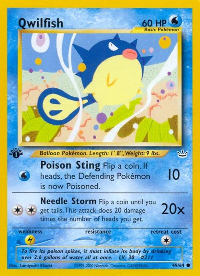 N3: Qwilfish (1st Edition)
