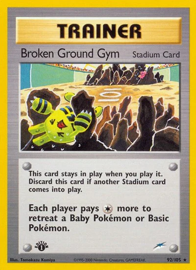 N4: Broken Ground Gym (1st Edition)