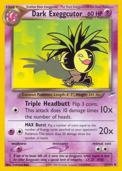 N4: Dark Exeggcutor (Unlimited)