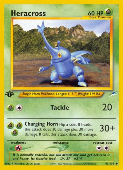N4: Heracross (1st Edition)