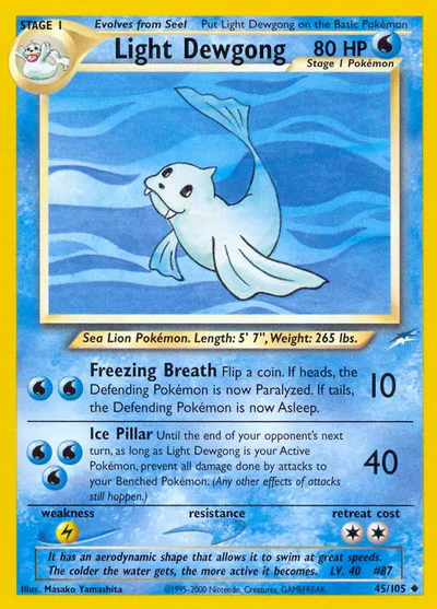 N4: Light Dewgong (Unlimited)
