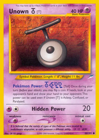 N4: Unown [T] (Unlimited)