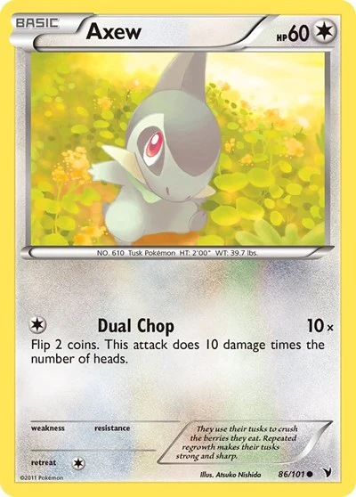 NVI: Axew (Reverse Holofoil)