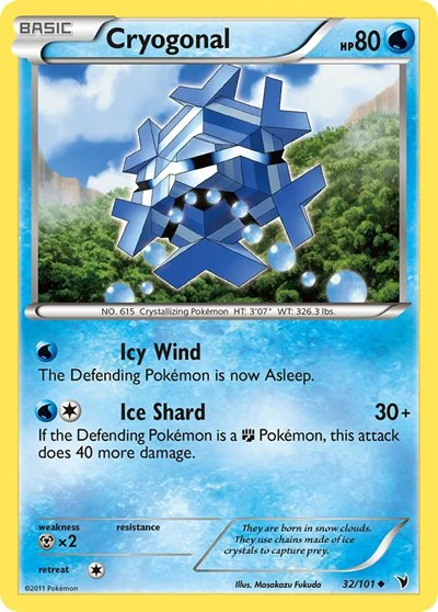 NVI: Cryogonal (32) (Reverse Holofoil)