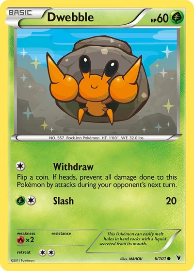 NVI: Dwebble (Reverse Holofoil)