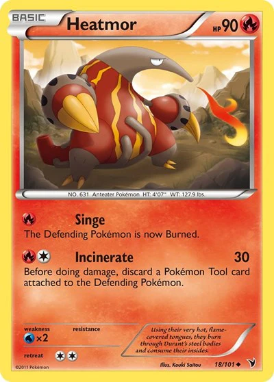 NVI: Heatmor (Reverse Holofoil)