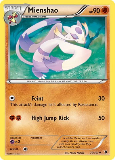 NVI: Mienshao (Reverse Holofoil)