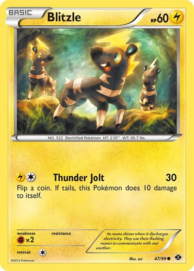 NXD: Blitzle (Reverse Holofoil)