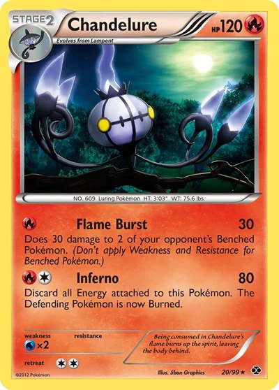 NXD: Chandelure (Reverse Holofoil)