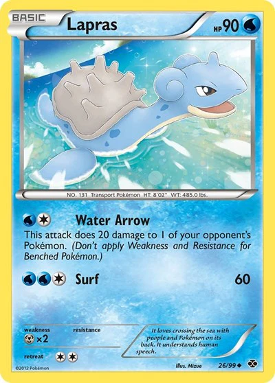 NXD: Lapras (26) (Reverse Holofoil)