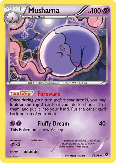 NXD: Musharna (Reverse Holofoil)
