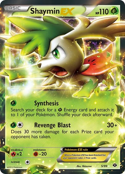 NXD: Shaymin EX (Holofoil)