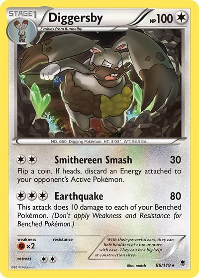 PHF: Diggersby (Reverse Holofoil)