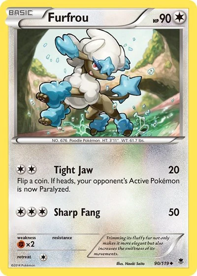 PHF: Furfrou (Reverse Holofoil)