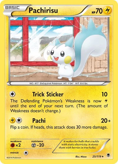 PHF: Pachirisu (Reverse Holofoil)