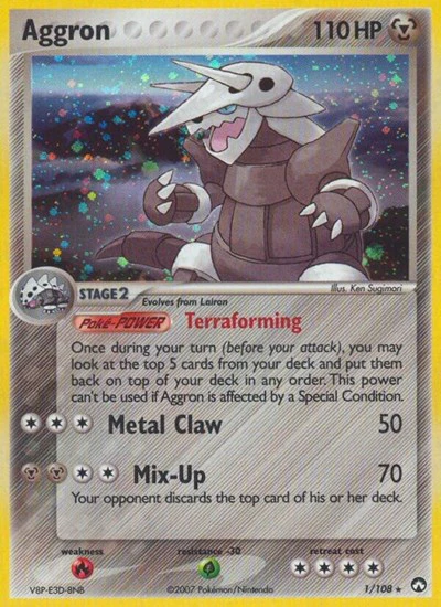 PK: Aggron (Holofoil)