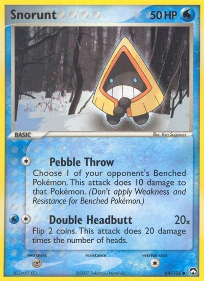 PK: Snorunt (Reverse Holofoil)