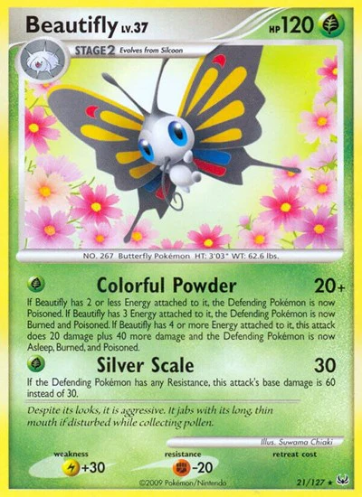 PL: Beautifly (Reverse Holofoil)