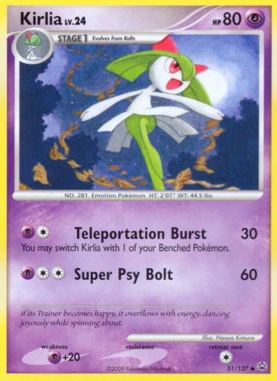 PL: Kirlia (Reverse Holofoil)