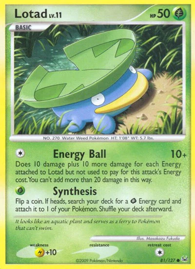 PL: Lotad (Reverse Holofoil)