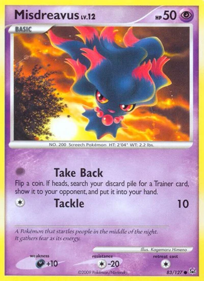PL: Misdreavus (Reverse Holofoil)