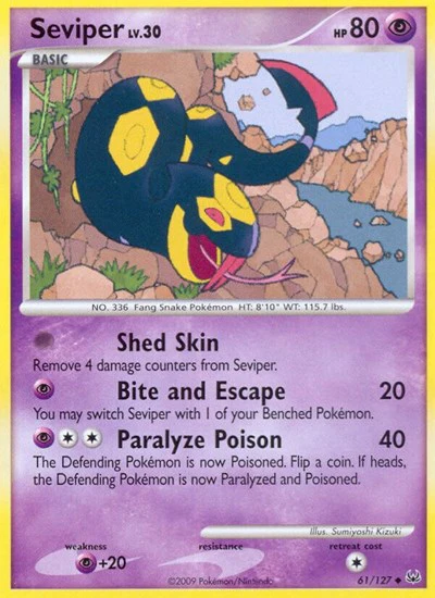 PL: Seviper (Reverse Holofoil)