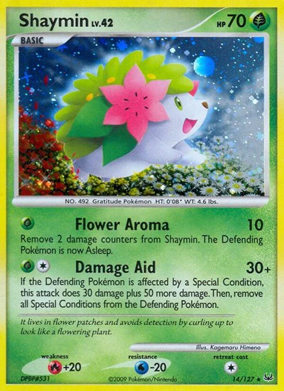 PL: Shaymin (14) (Holofoil)