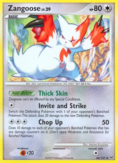 PL: Zangoose (Reverse Holofoil)