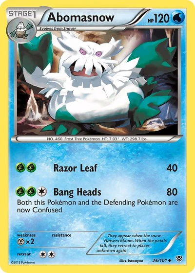PLB: Abomasnow (Reverse Holofoil)