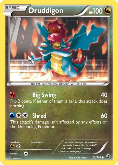 PLB: Druddigon (Reverse Holofoil)