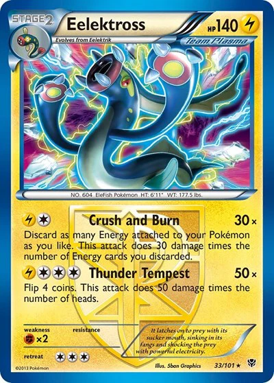 PLB: Eelektross (Team Plasma) (Holofoil)