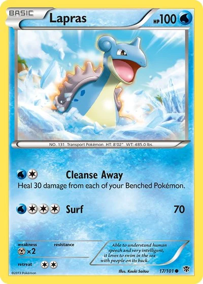 PLB: Lapras (Reverse Holofoil)