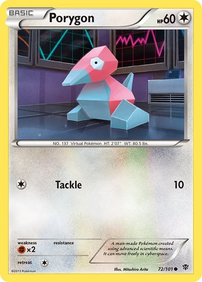 PLB: Porygon (Reverse Holofoil)