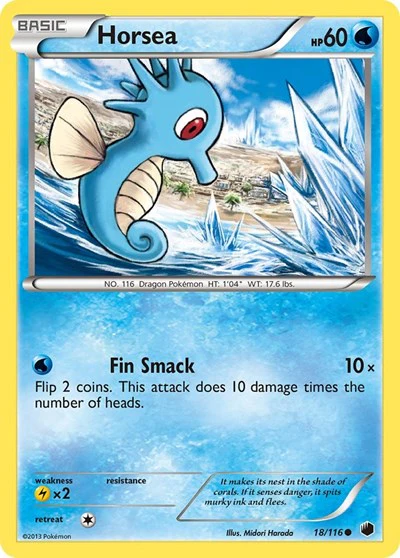 PLF: Horsea (Reverse Holofoil)
