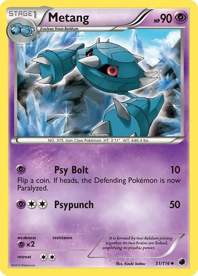 PLF: Metang (Reverse Holofoil)