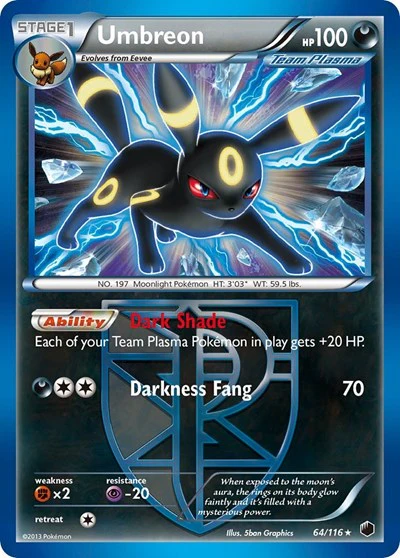PLF: Umbreon (Team Plasma) (Holofoil)