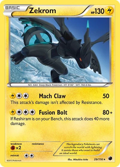 PLF: Zekrom (Holofoil)