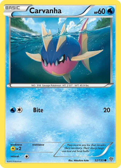 PLS: Carvanha (Reverse Holofoil)