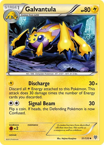 PLS: Galvantula (Reverse Holofoil)