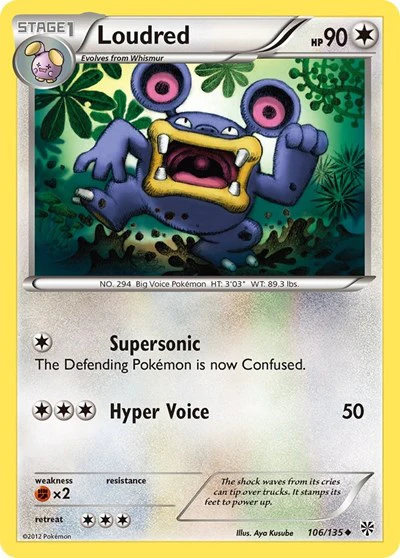 PLS: Loudred (Reverse Holofoil)