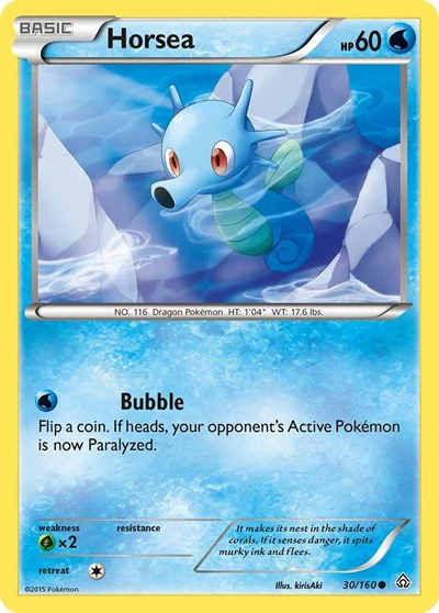 PRC: Horsea (Reverse Holofoil)