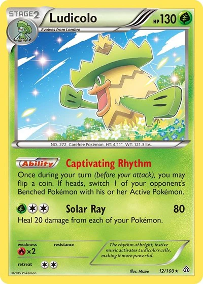 PRC: Ludicolo (Reverse Holofoil)
